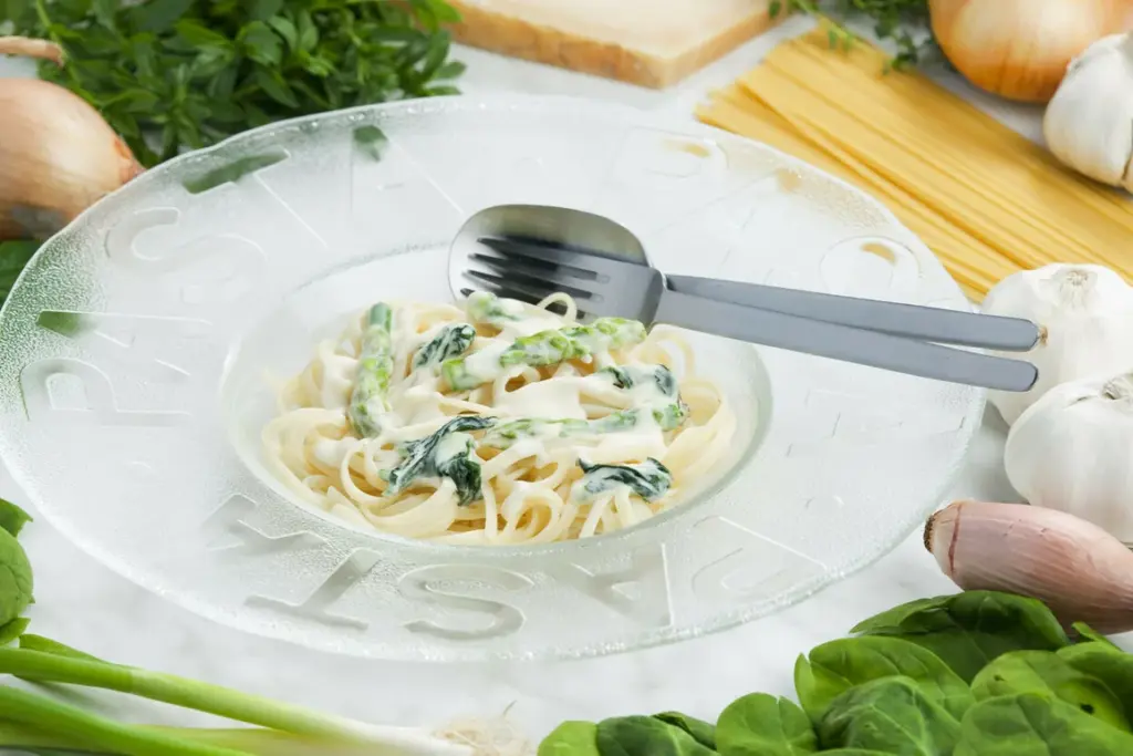 spenatove spagety so syrom agrofarma